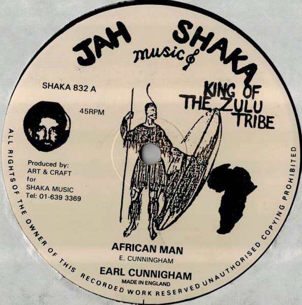 1983 : EARL CUNNINGHAM AFRICAN MAN
