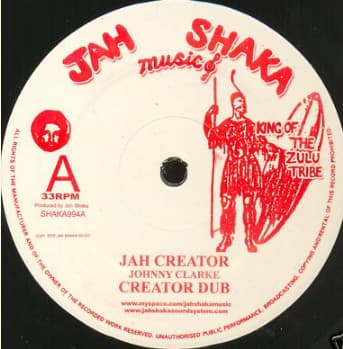 2009 JOHHNY CLARKE JAH CREATOR