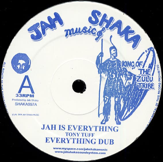 2009 TONY TUFF JAH IS EVRYTHING